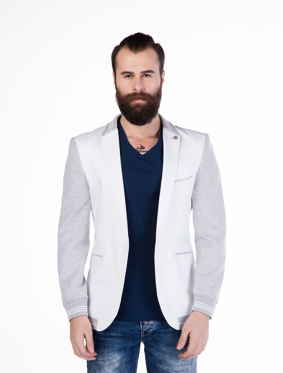 CJ126 Men's Blazer – Urban Style Meets Elegance
