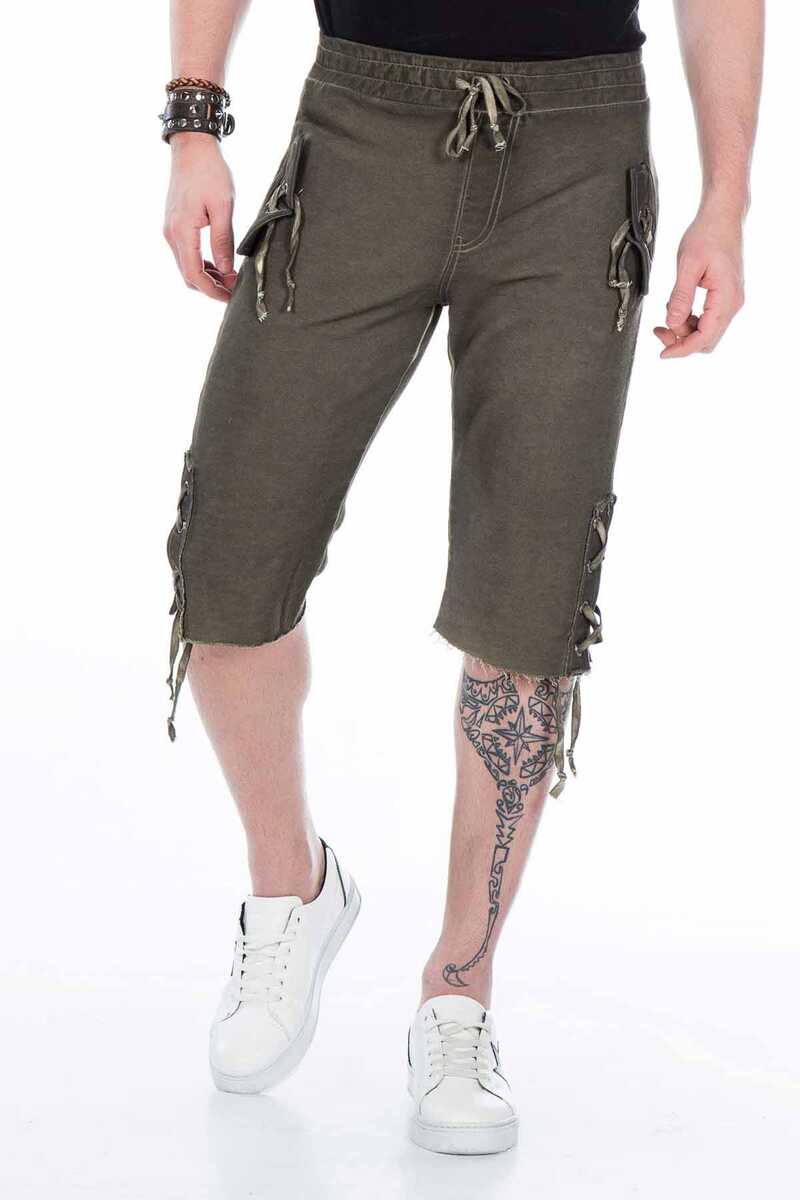 CK168 Men's Capri in traditional folk costume look