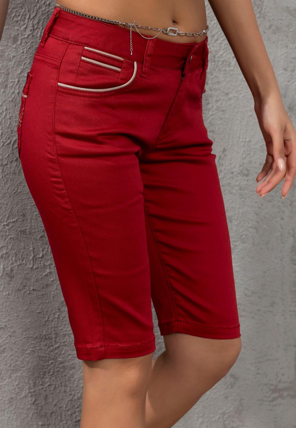 WK196 Women's shorts with trendy details