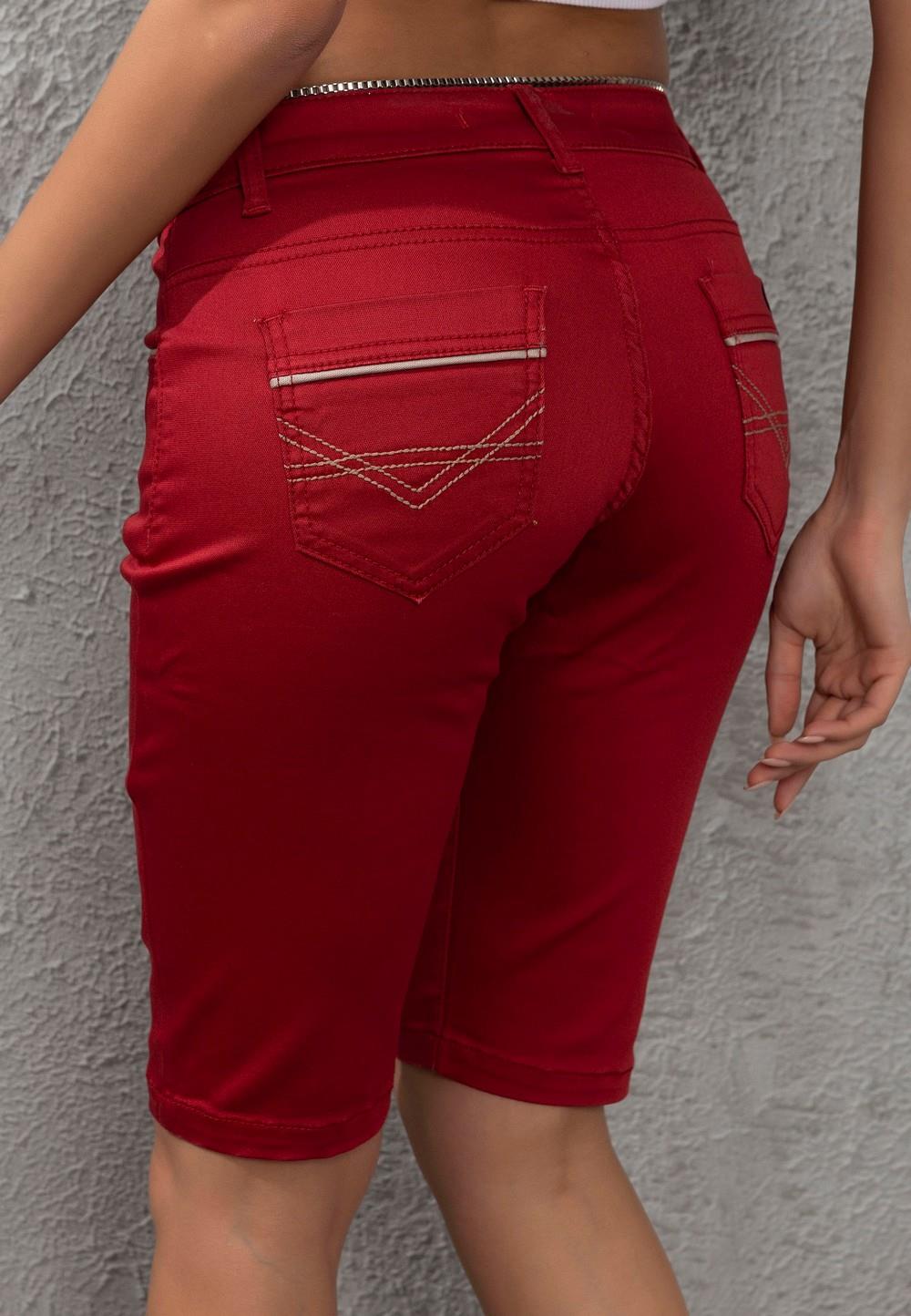 WK196 Women's shorts with trendy details