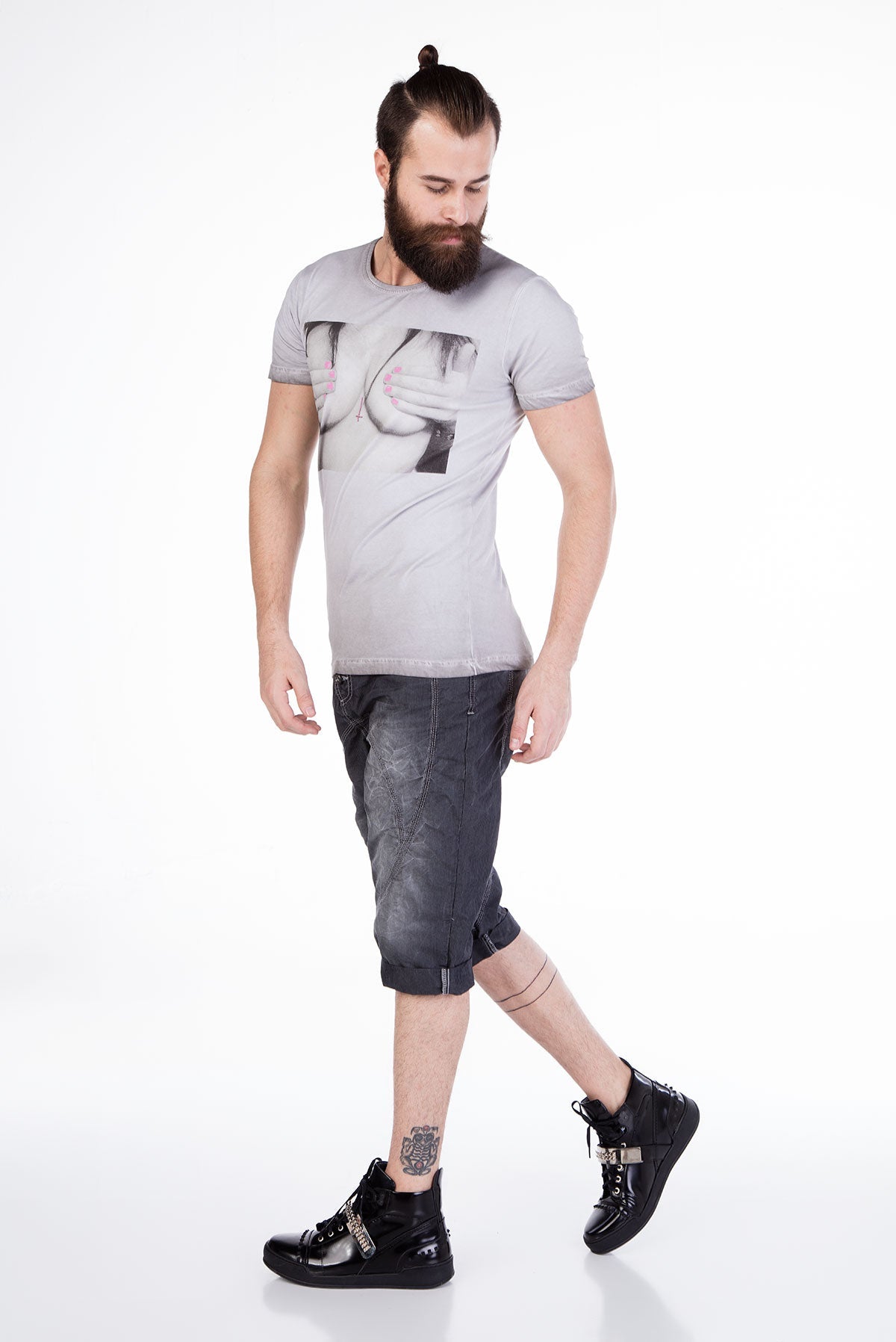 CK119 MEN'S CAPRI