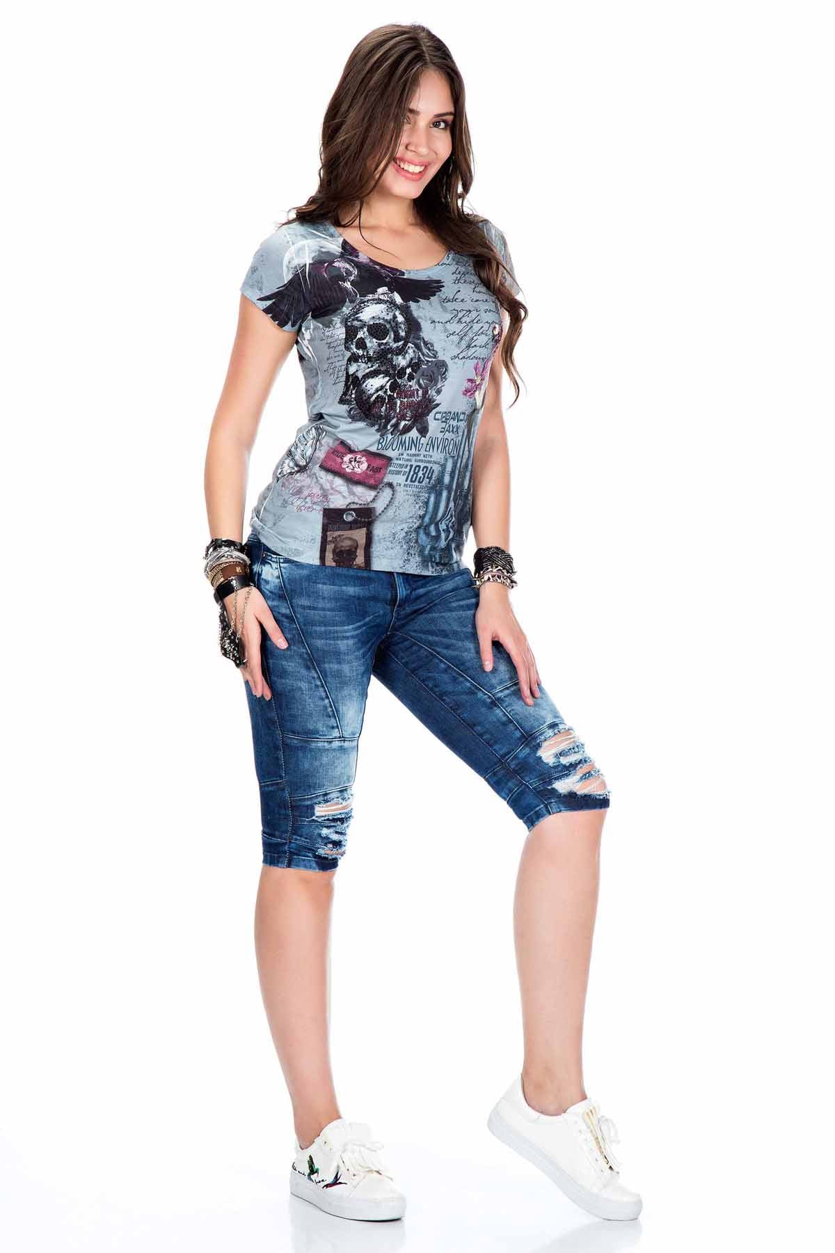 WK136 LADIES CAPRI