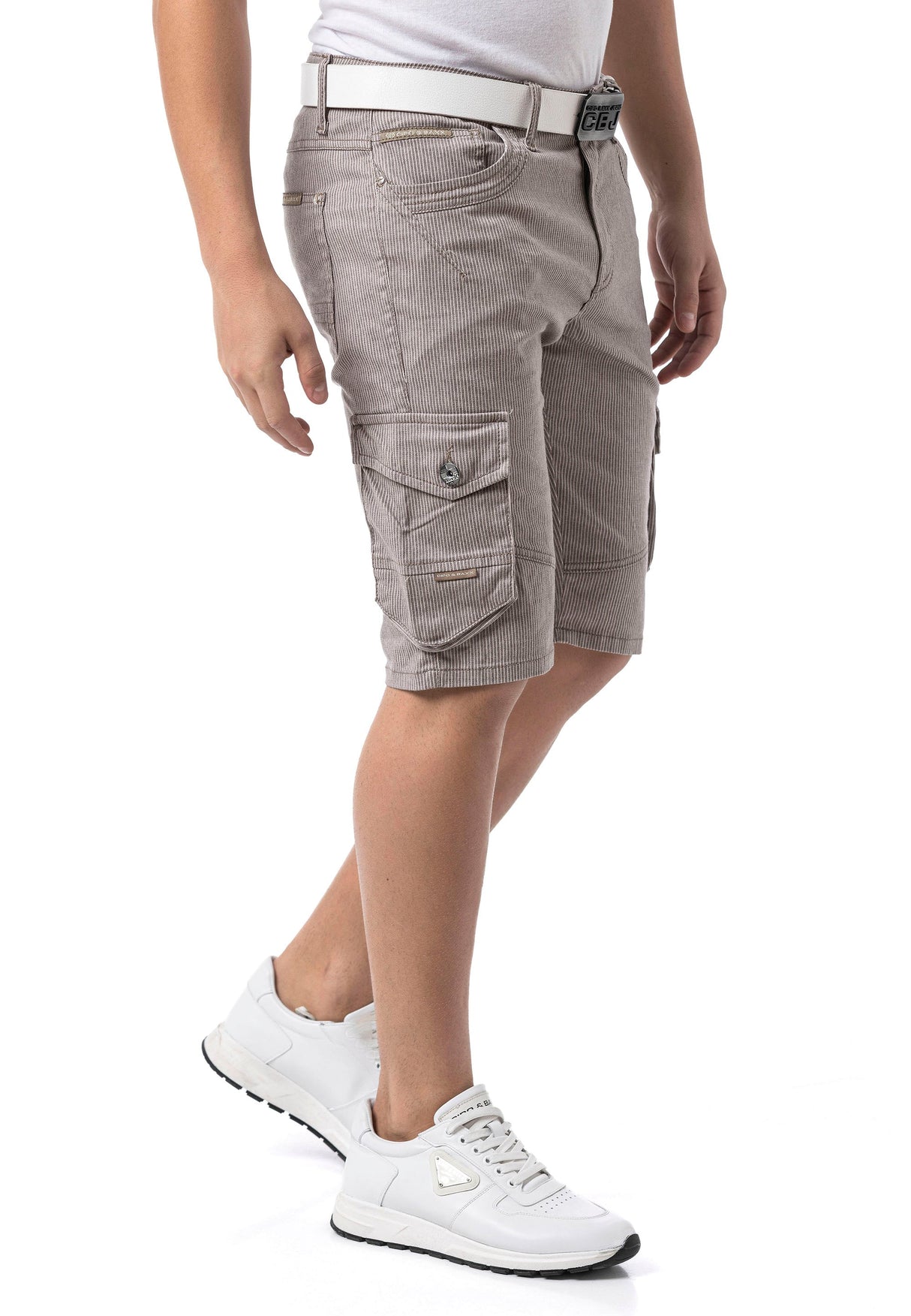 CK297 – Men's Capri Pants with Zipper