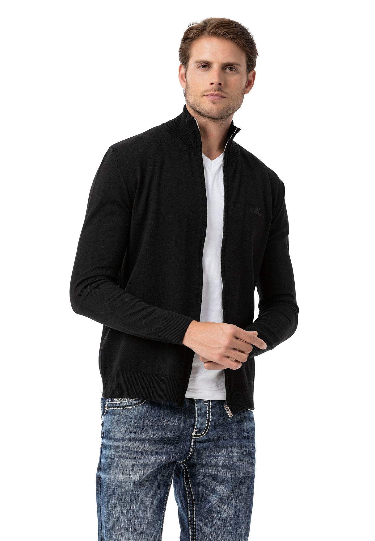 CP282 Men's Cardigan Sweater