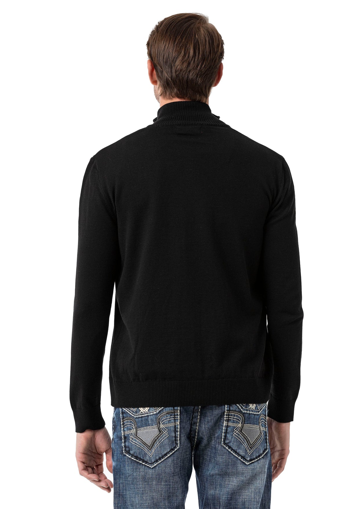 CP282 Men's Cardigan Sweater