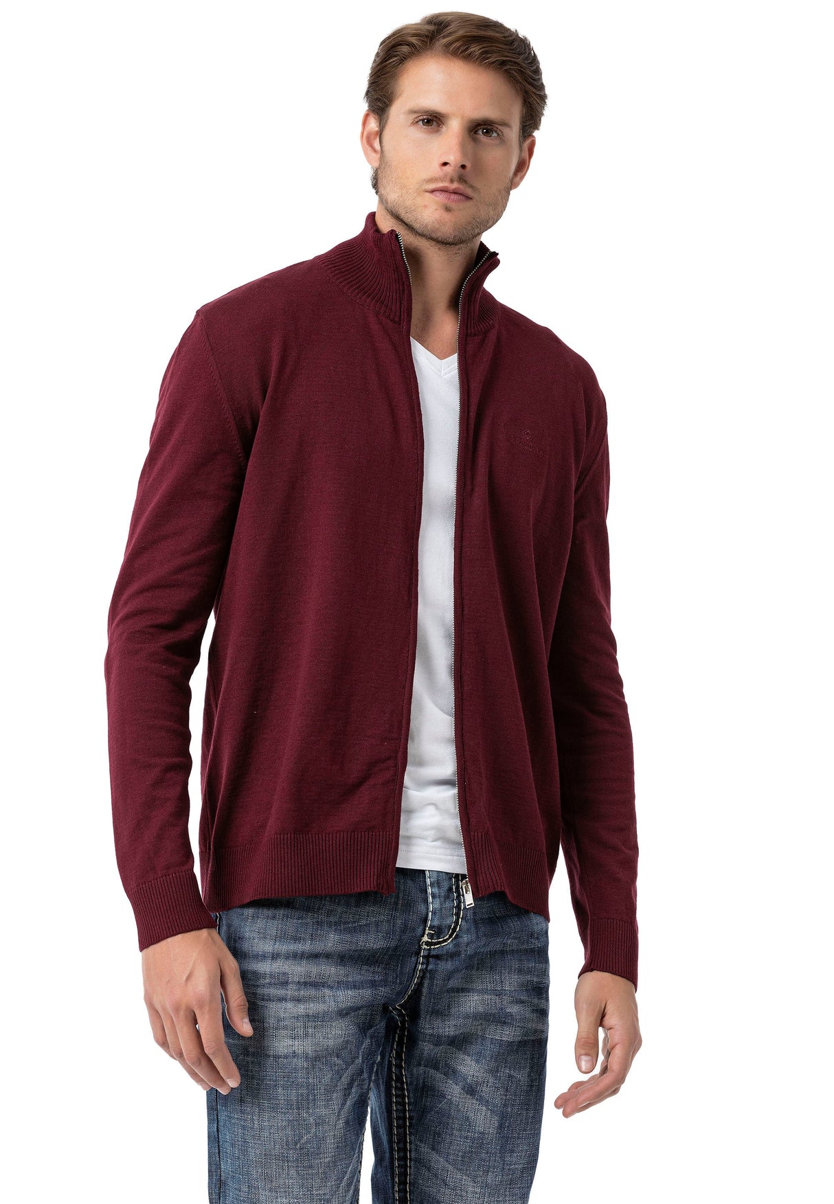 CP282 Men's Cardigan Sweater