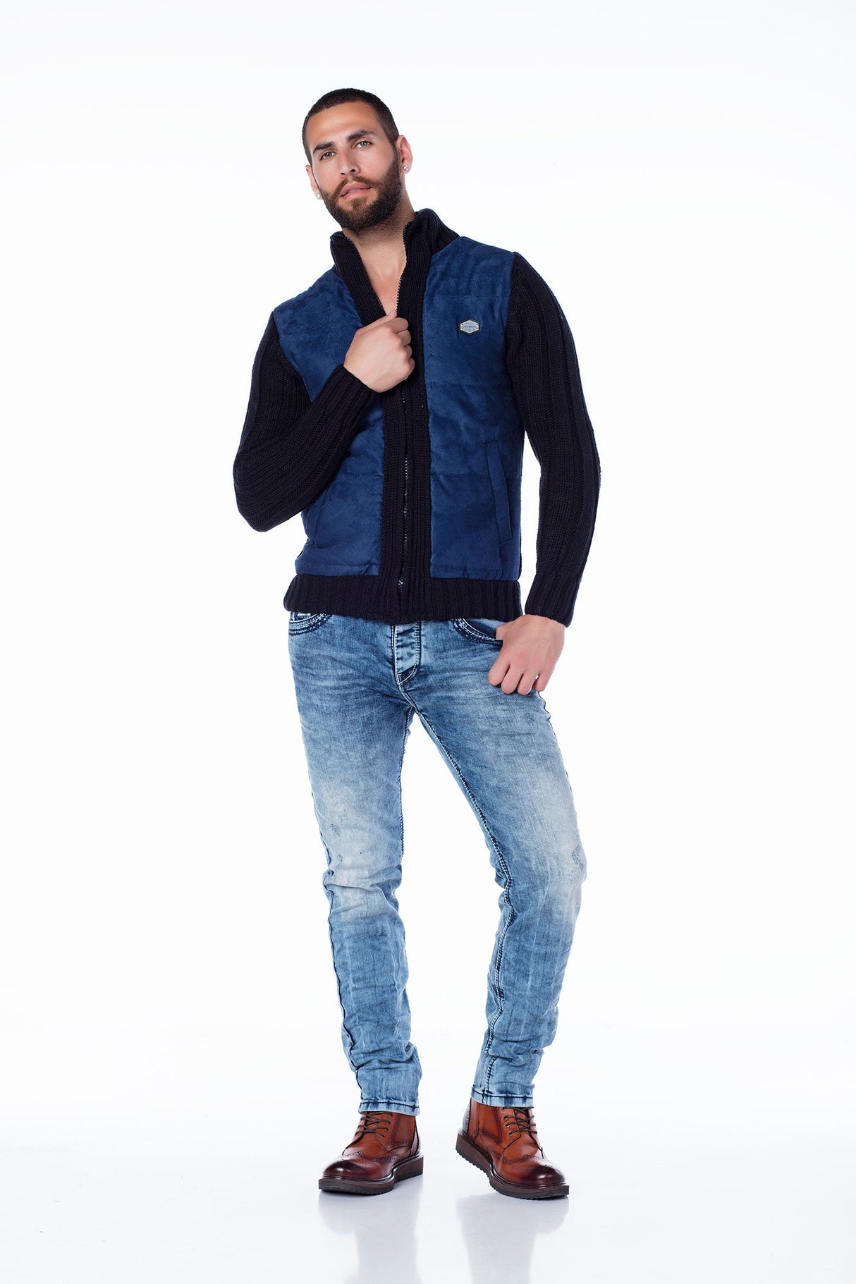 CP136 MEN'S CARDIGAN