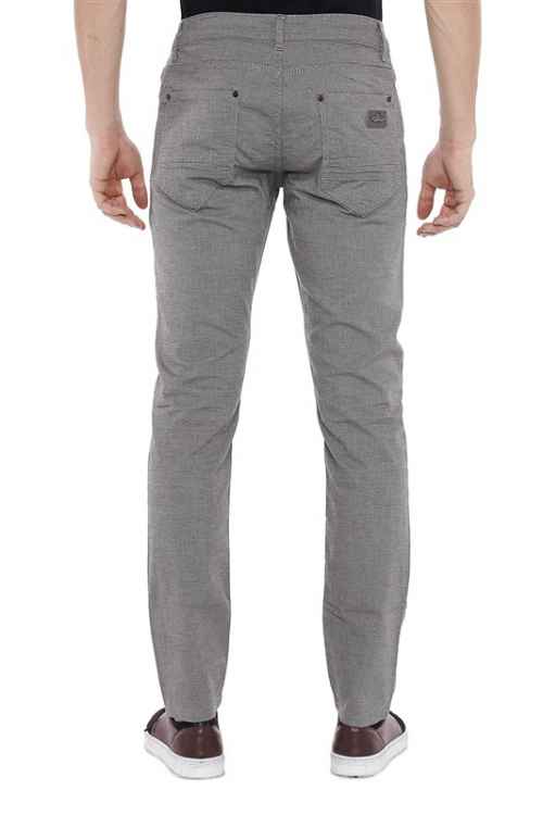 CD372A Men's fabric trousers in a fashionable slim fit cut