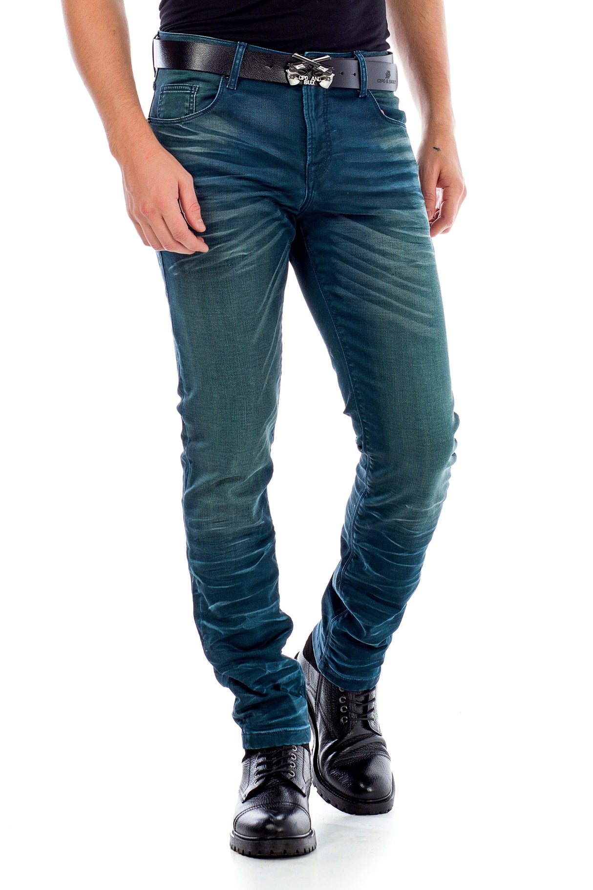 CD492 slim-fit jeans in 5-pocket style
