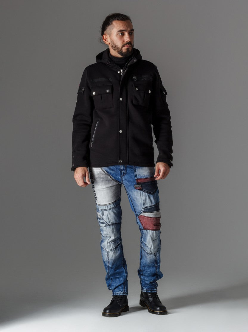CD574 Men's comfortable jeans in an extravagant design