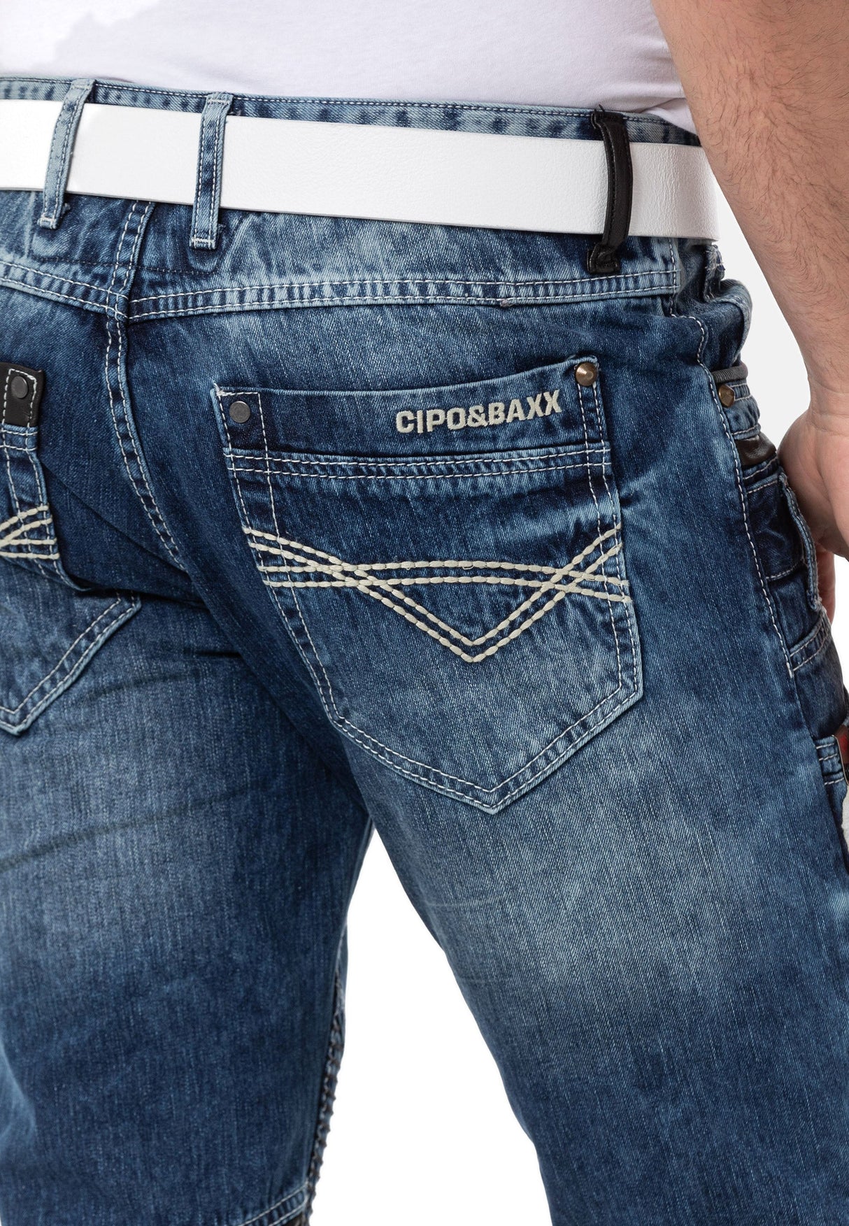 CD637 Men's comfortable jeans in a cool look