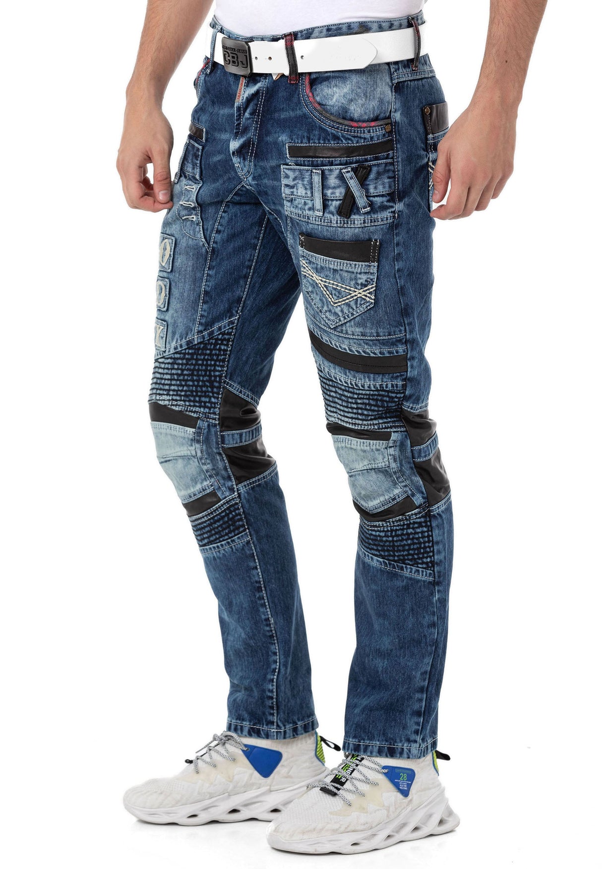 CD637 Men's comfortable jeans in a cool look