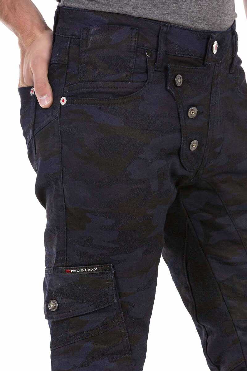 CD690 Men's Straight Fit Jeans with great cargo pockets