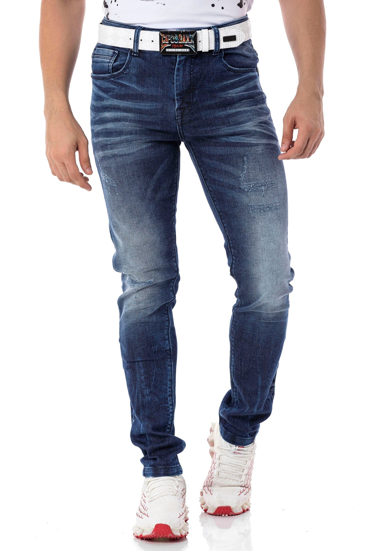 CD806 men's straight fit jeans