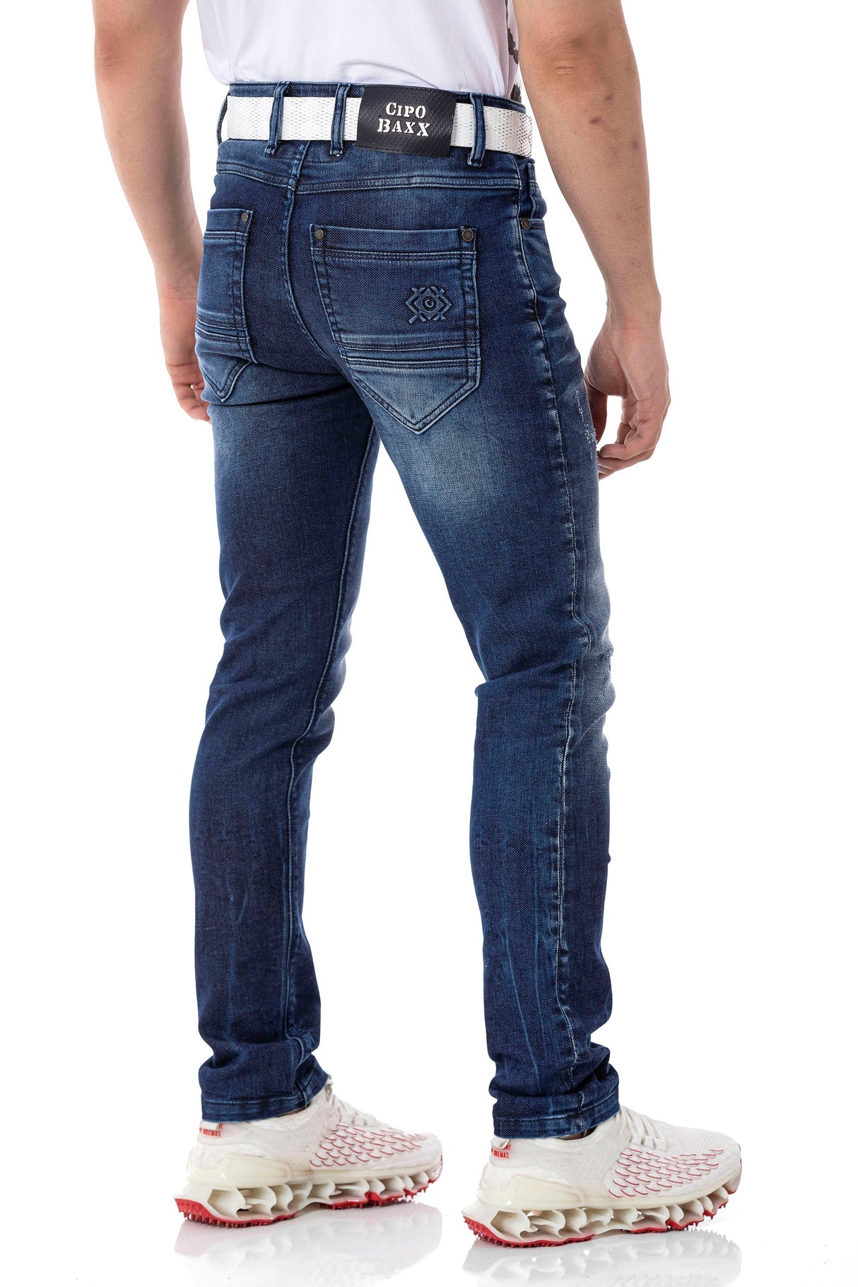 CD806 men's straight fit jeans