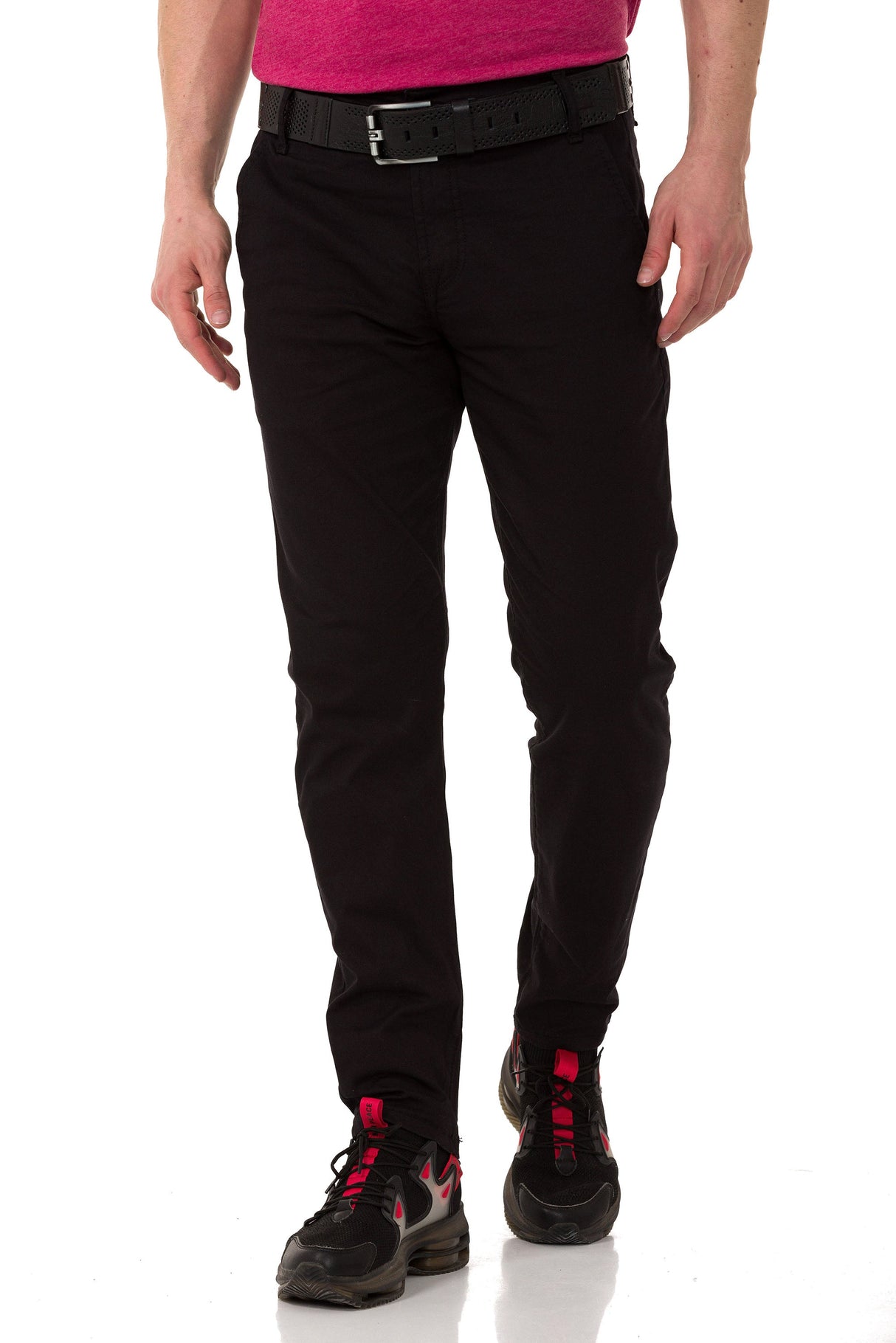 CD842 Men's Jeans – Stylish Regular Fit Denim with striking details