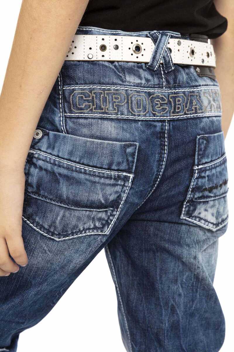 CDK107 BLUE BOYS' JEANS REGULAR FIT