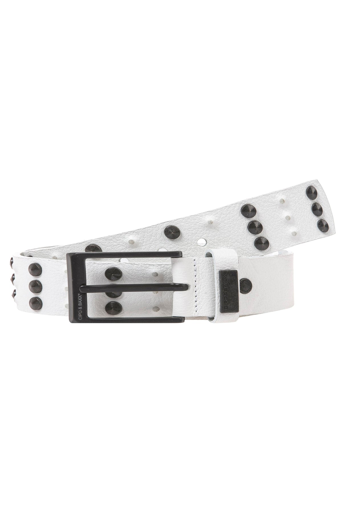 CG122 Men's Leather Belt with Simple Buckle