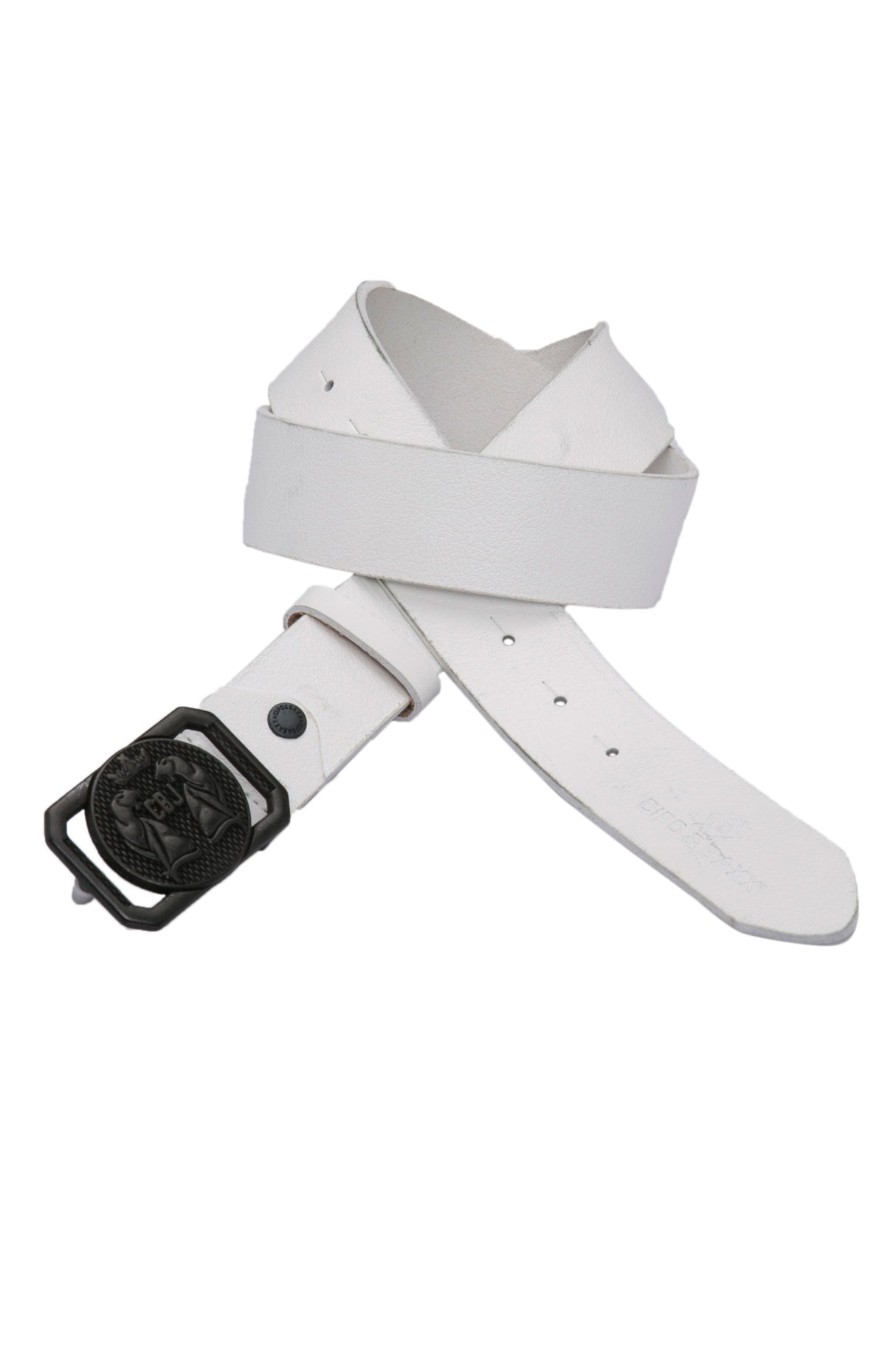 CG145 Men's Leather Belt with Extravagant Buckle