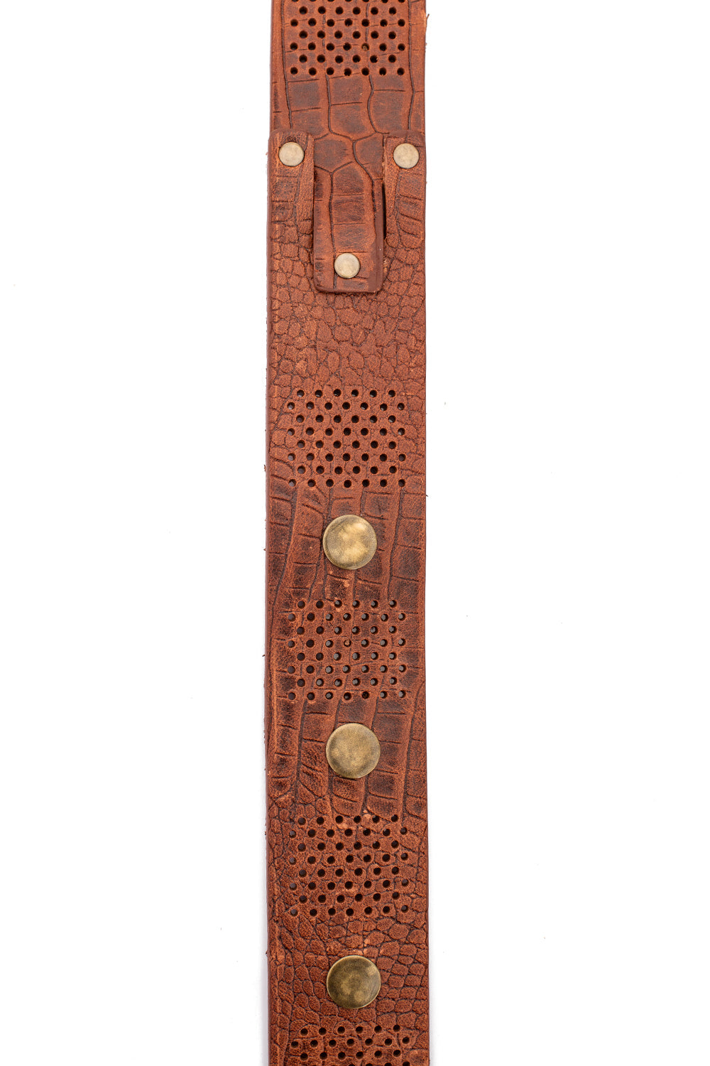 CG158 Men's leather belt with cool studs