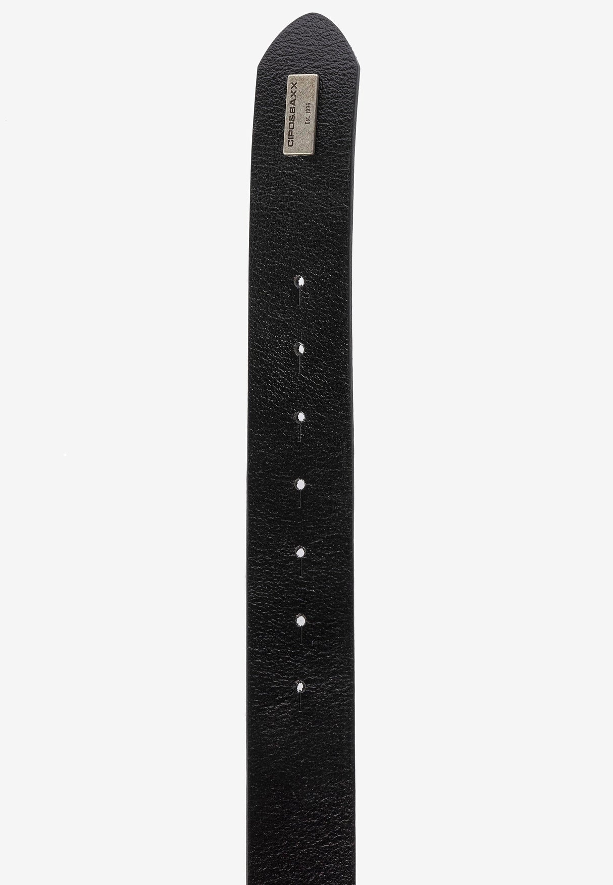 CG164 Men's leather belt with fashionable metal buckle