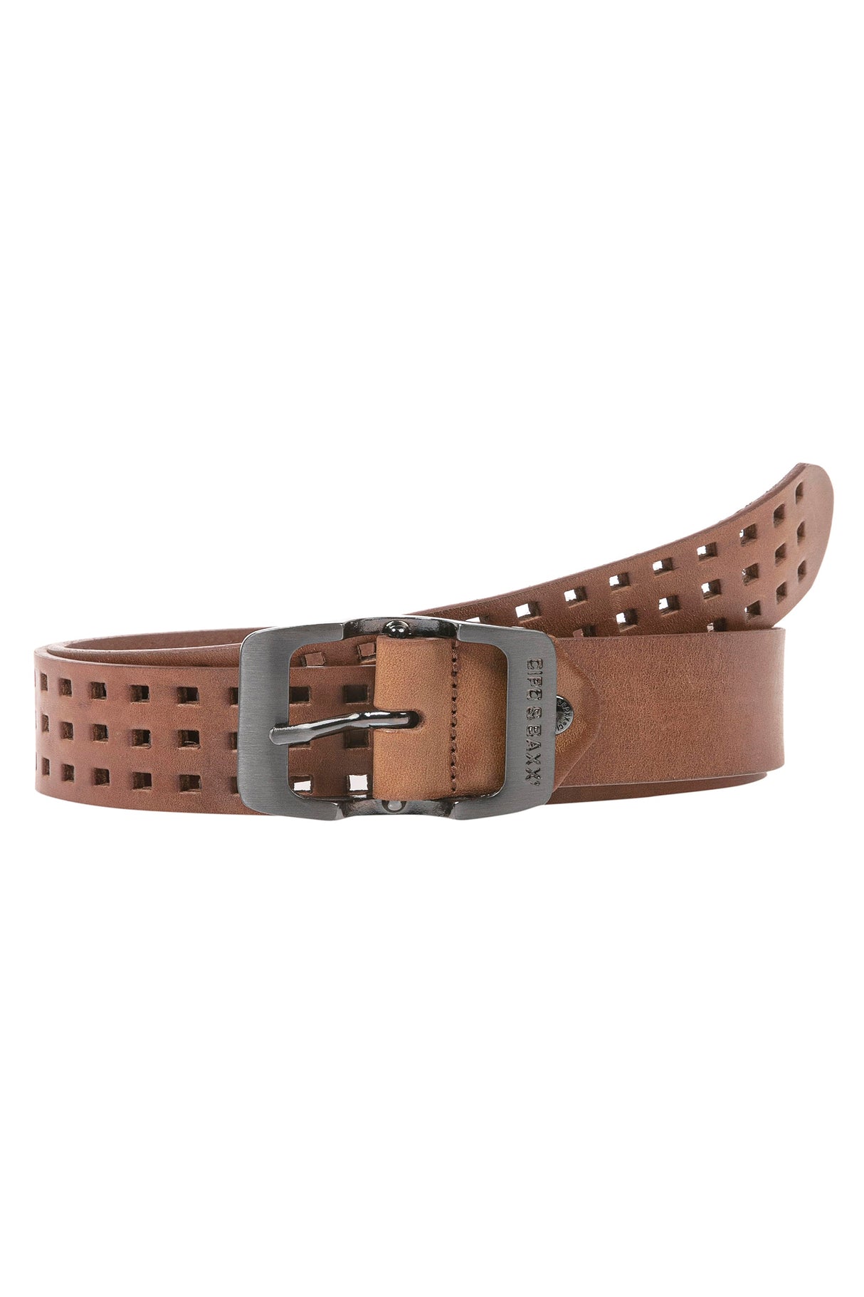 CG168 Men's leather belt in a fashionable look