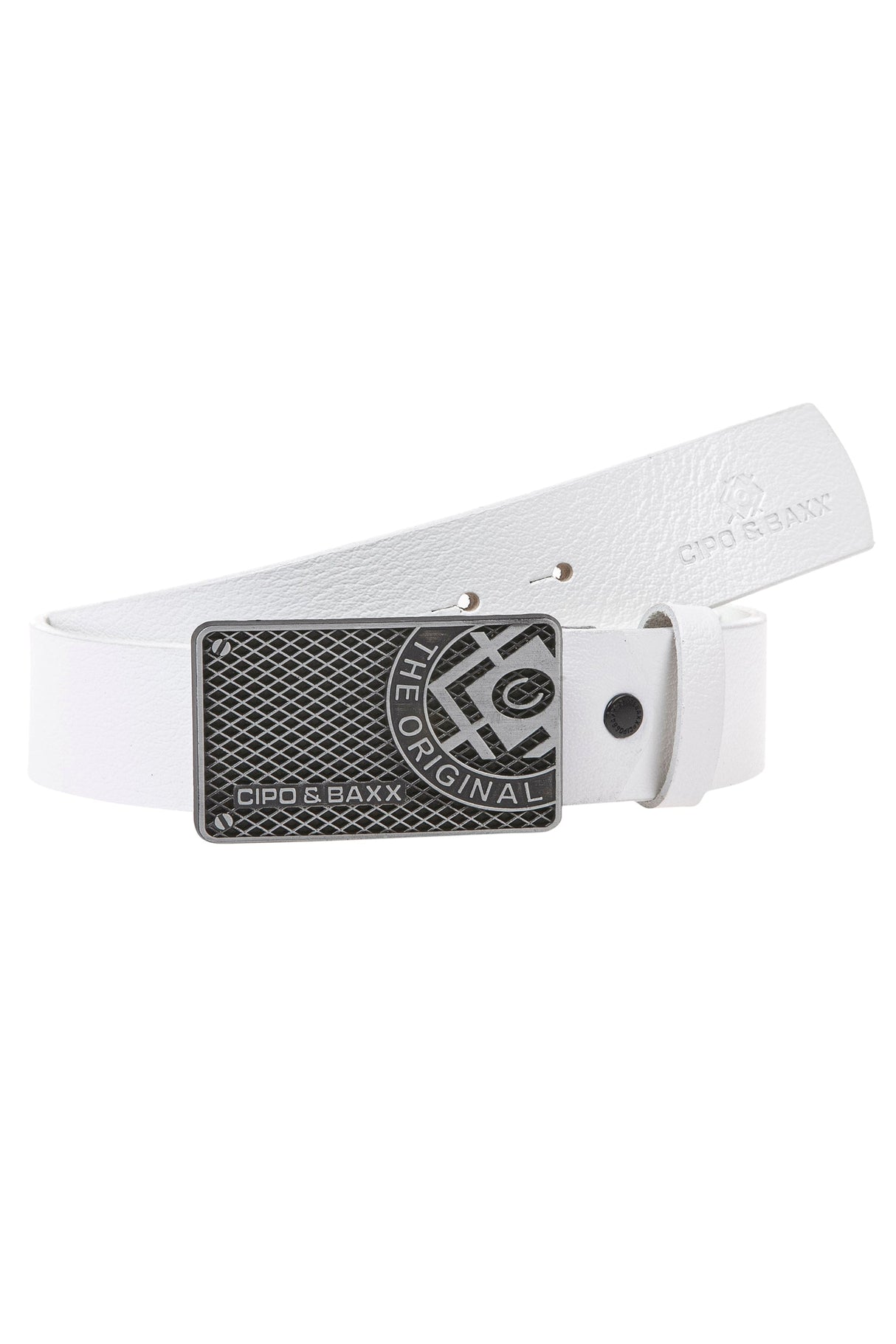 CG192 Men's Belt Pattern Robust Buckle