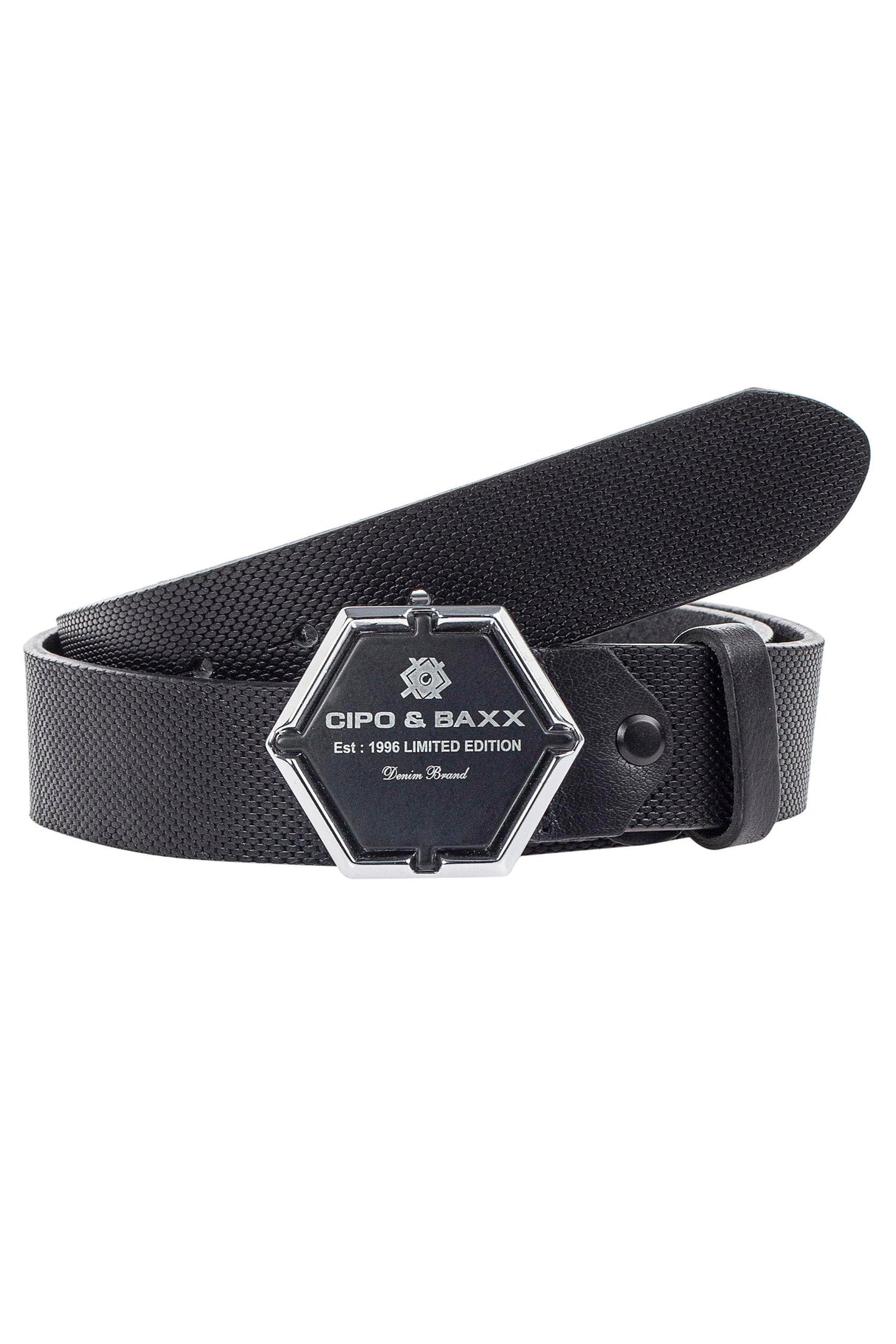 CG194 Men's Belt Pattern Robust Buckle