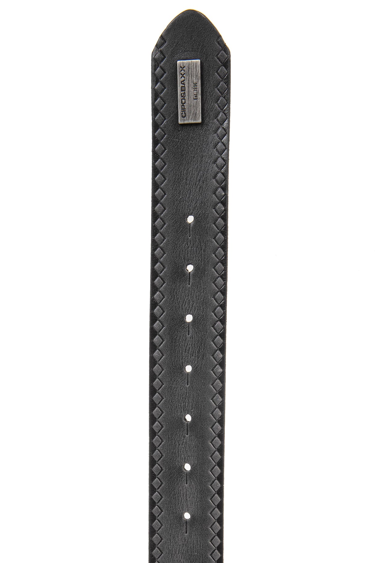 CG196 Men's belt with striking lion's head buckle