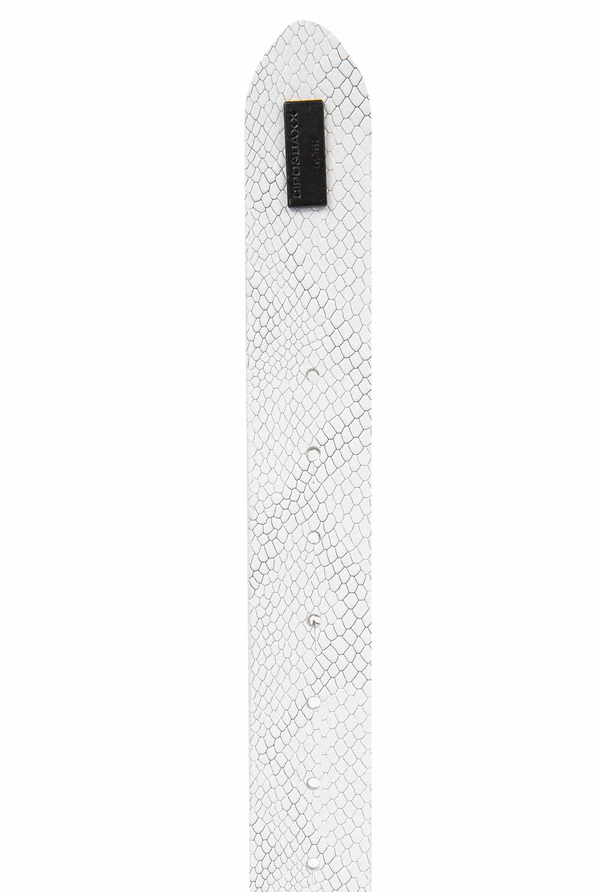 CG202 Men's Belt with Metal Patch