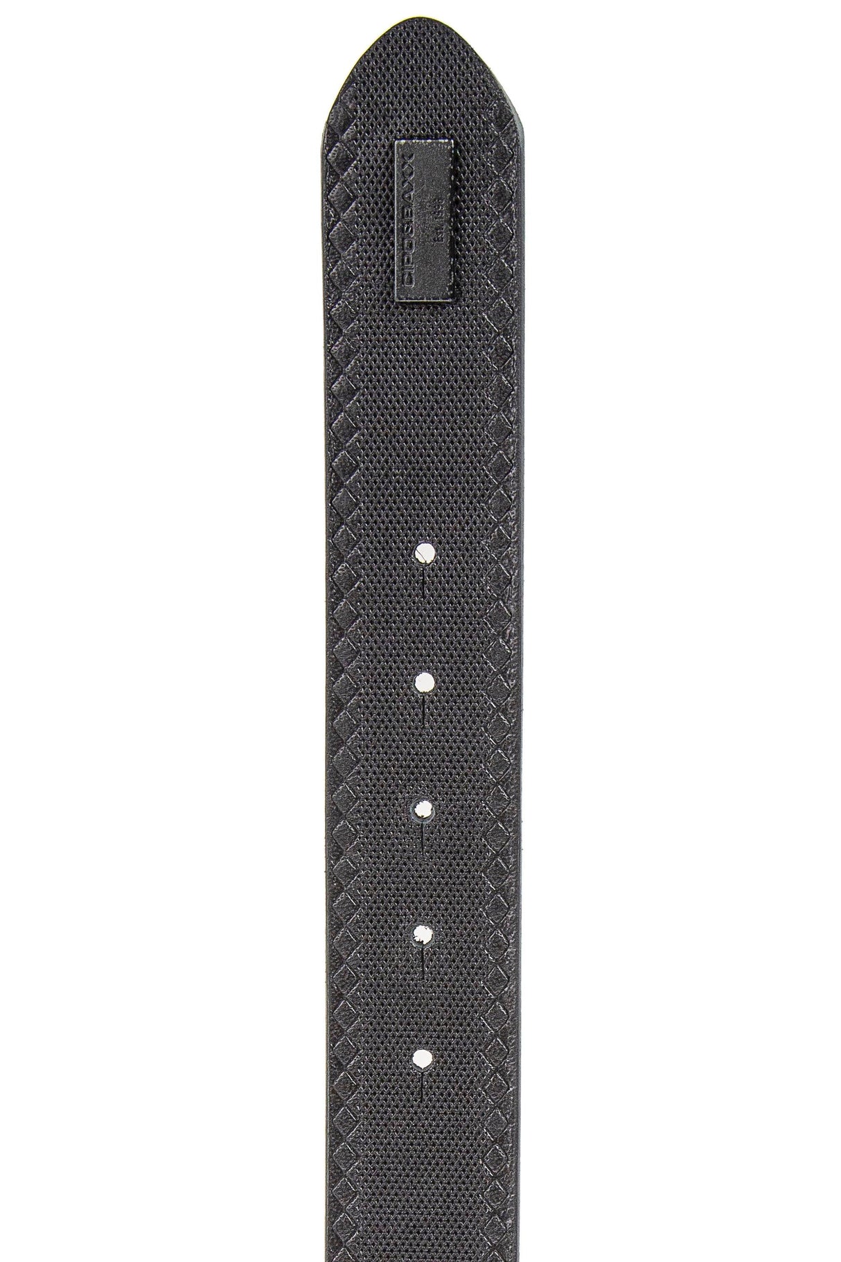 CG205 Men's belt with colorful rectangular skull motif