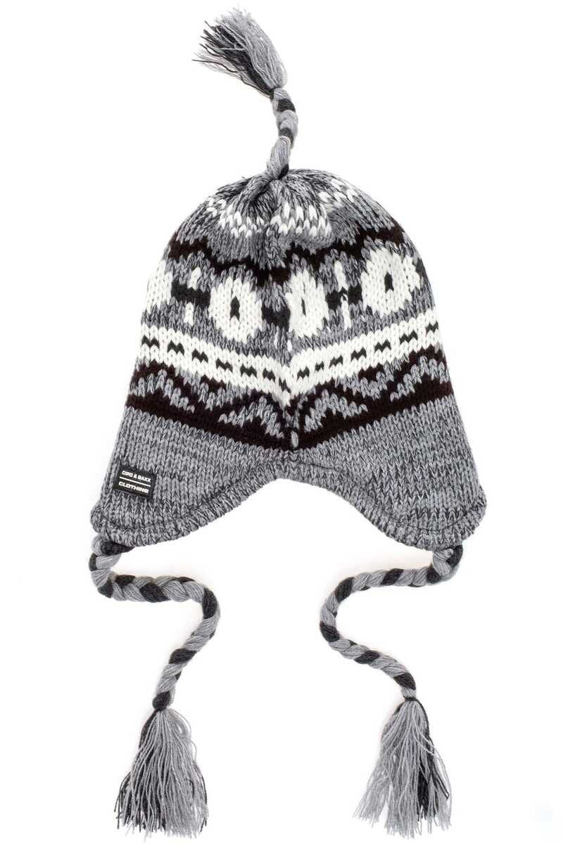 CH-05 Men's Winter Hat – Knit Design with Ear Protection & Pom-pom