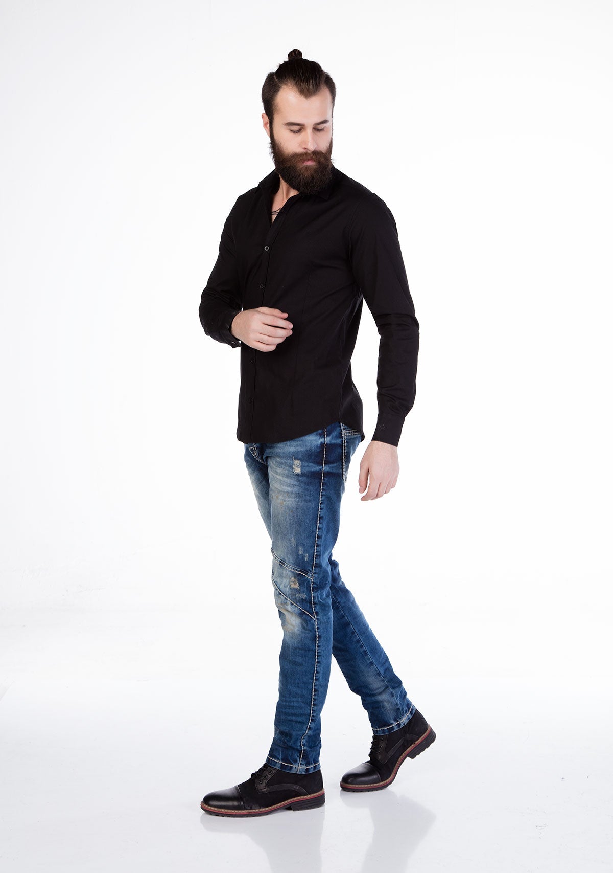 CH125 Men's business shirt in an elegant basic design