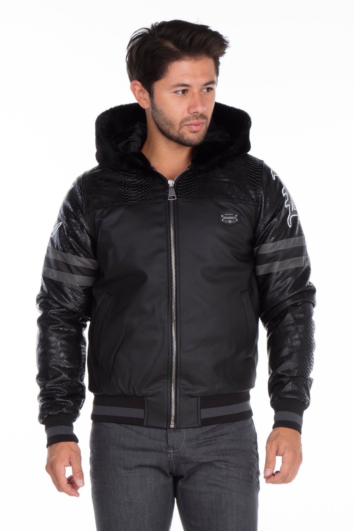 CJ177 Black Men's Jacket