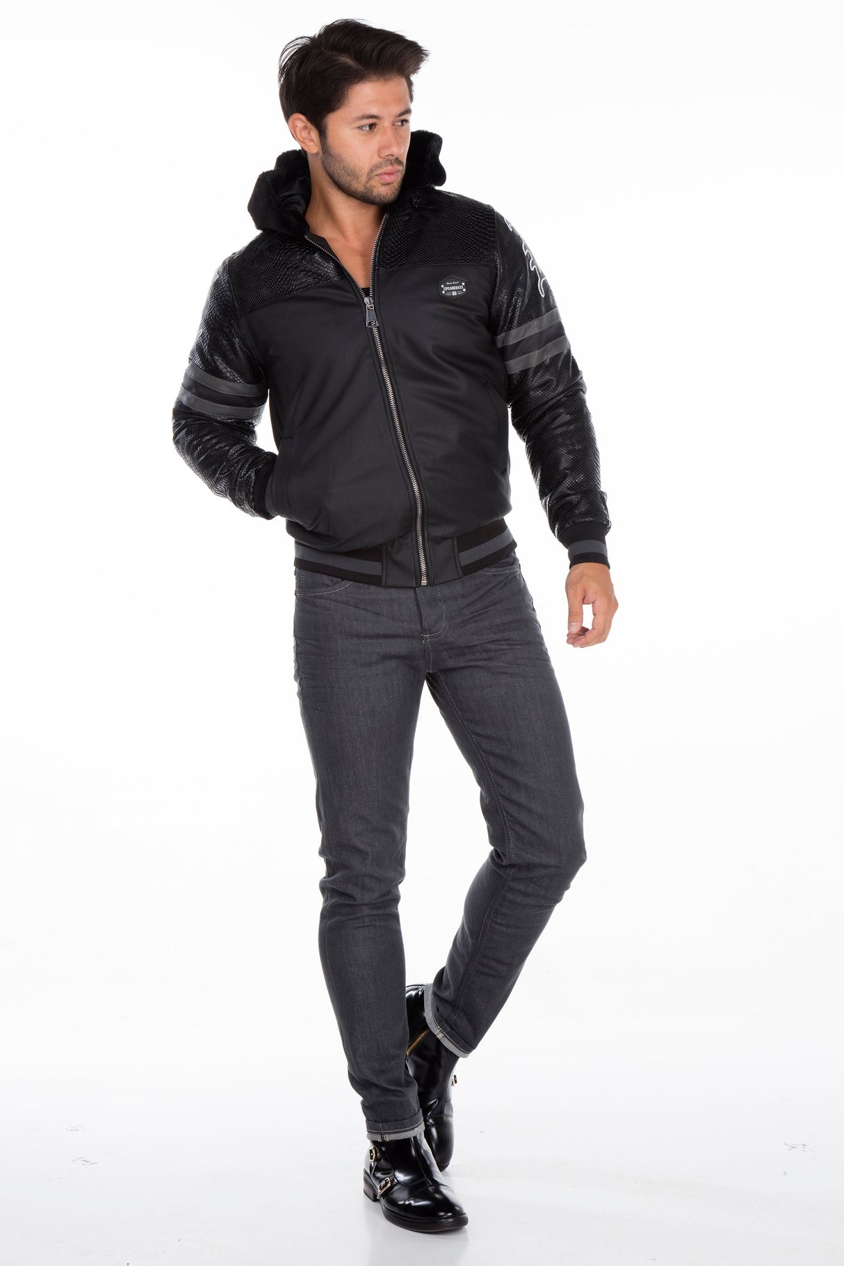 CJ177 Black Men's Jacket