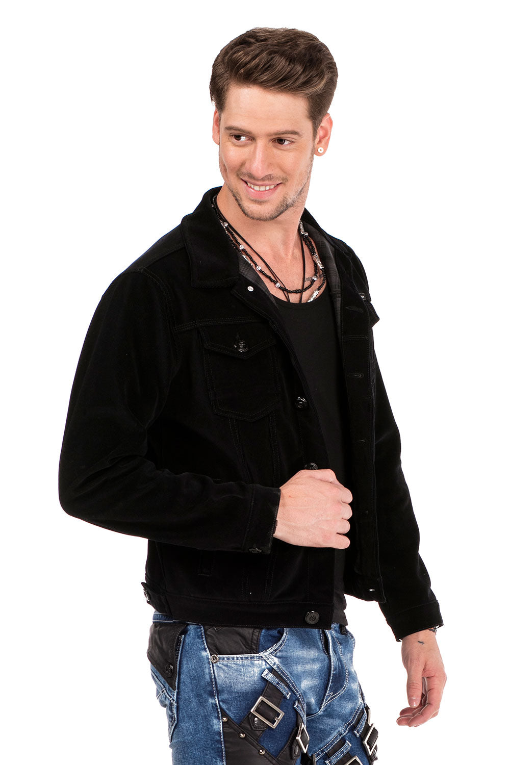 CJ226 Black Men's Jacket