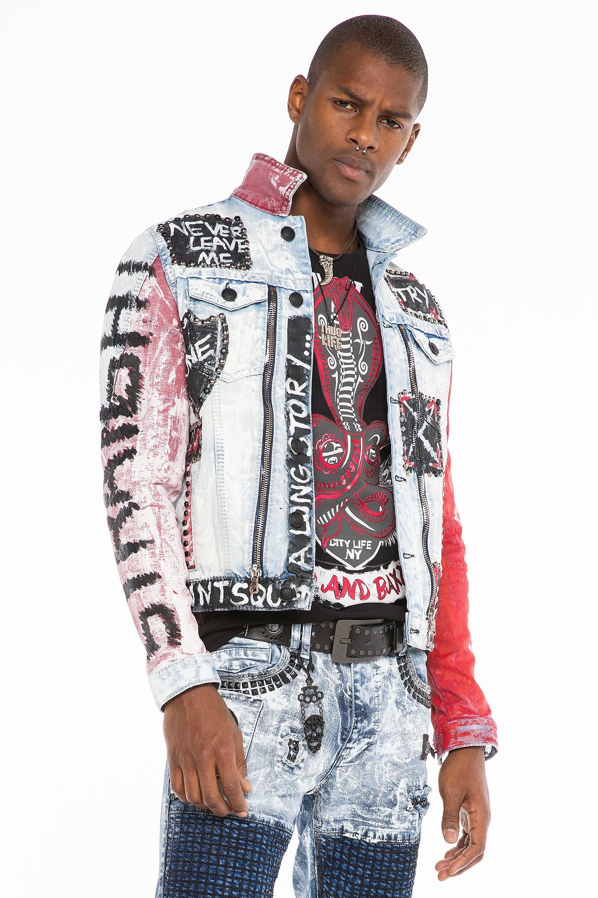 CJ241 Men's Jacket Ice Blue