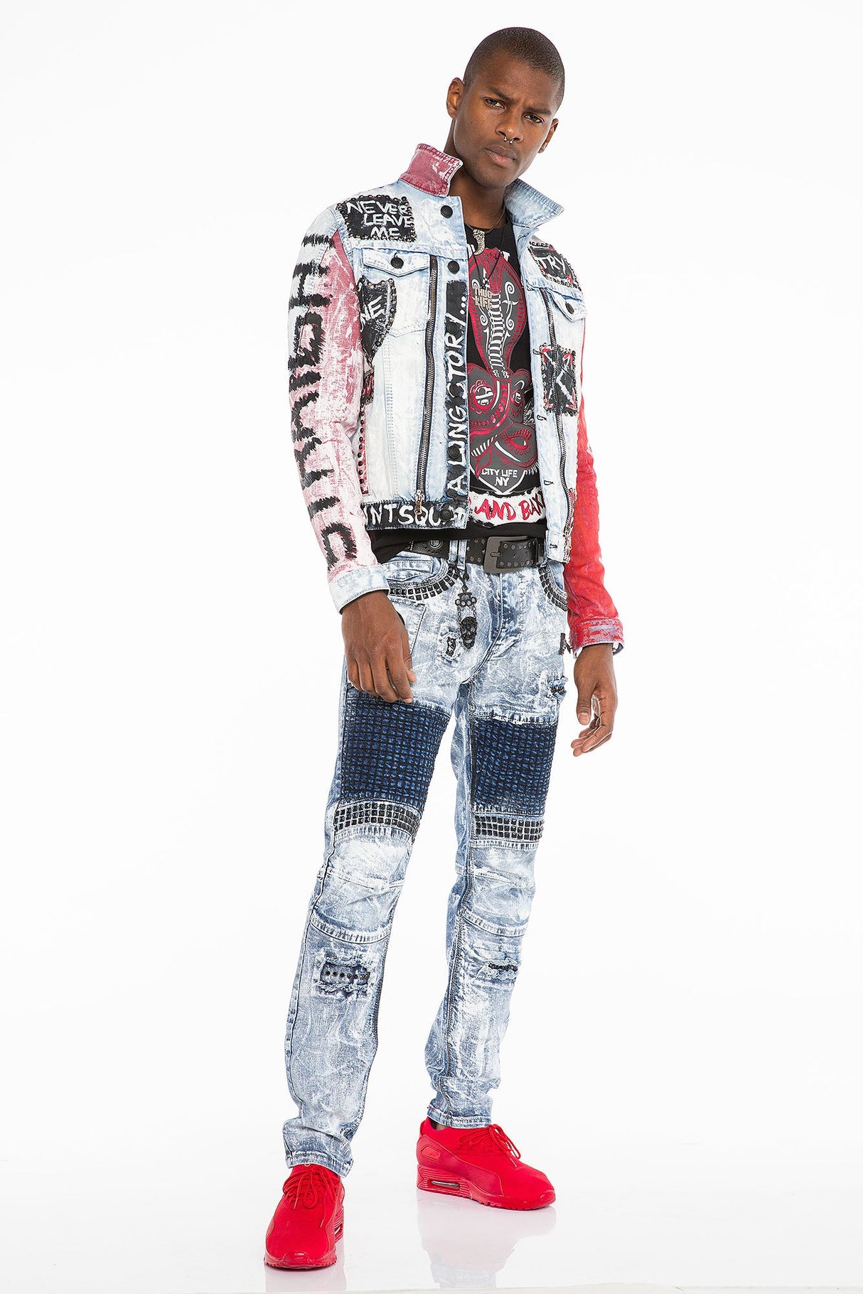 CJ241 Men's Jacket Ice Blue