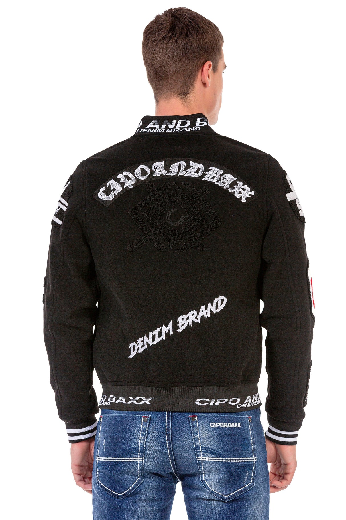 CJ274 Men's Transitional Jacket – College Spirit meets Creative Knitting