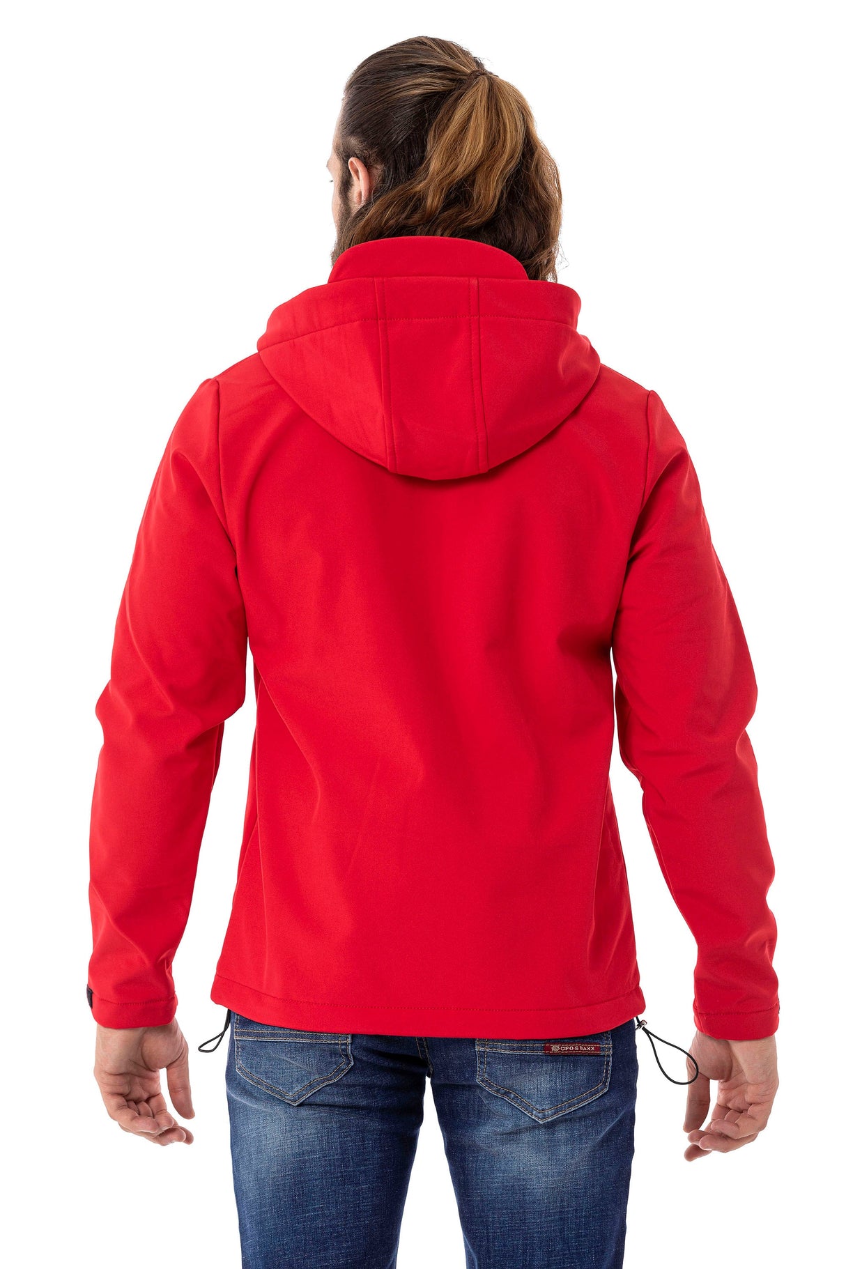 CJ285 Men's Winter Jacket – with detachable hood & striking details