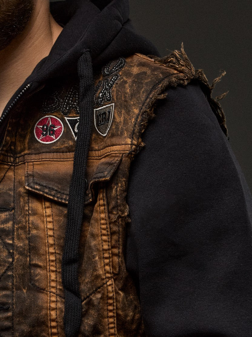 CJ287 Men's Jacket with Hood in a Cool Look