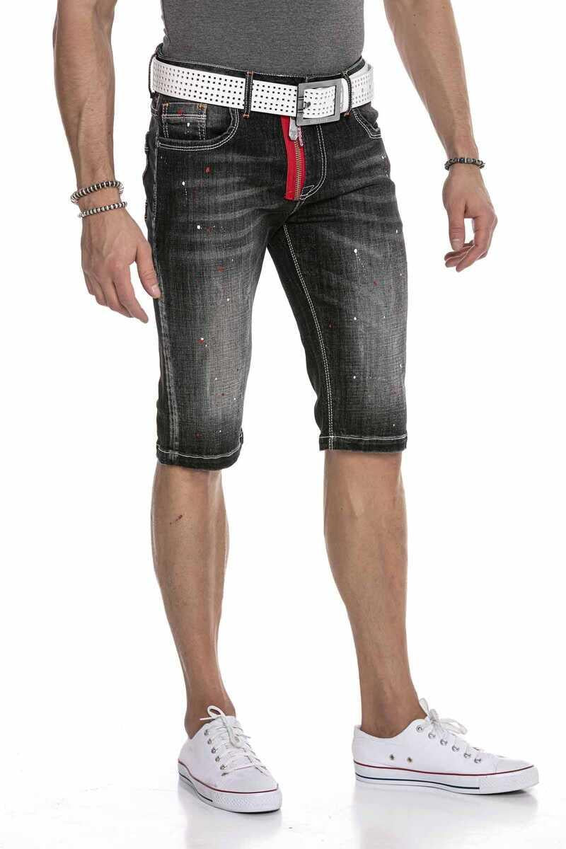 CK240 Men's Capri Shorts with trendy color splashes