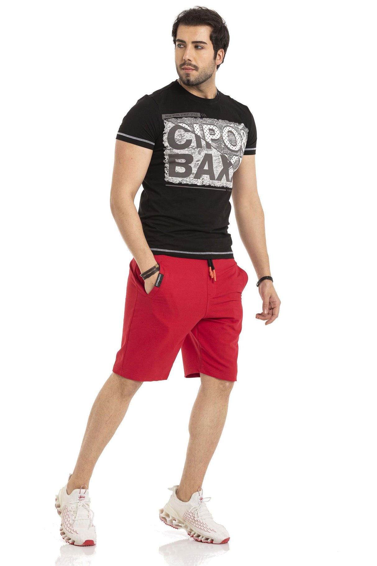CK271 Men's Capri Shorts Casual Look