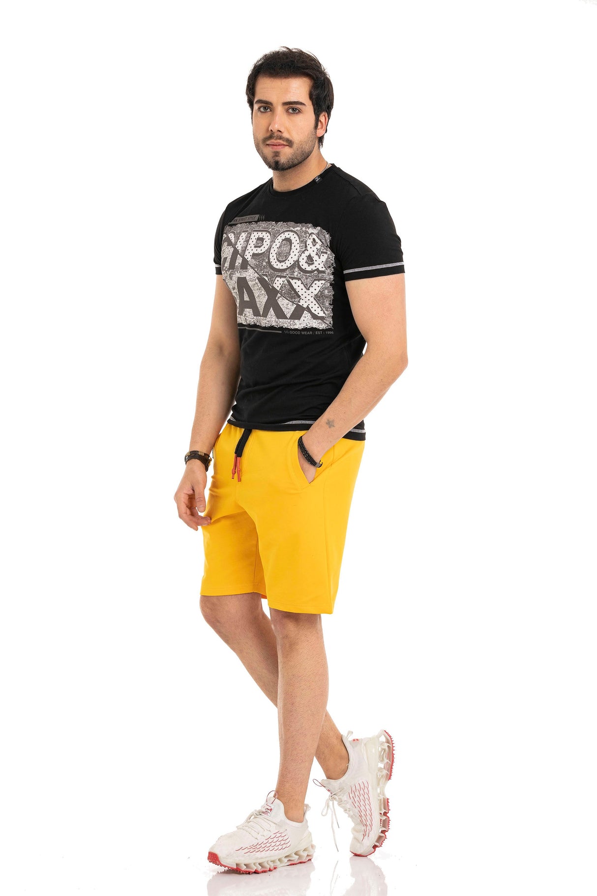 CK271 Men's Capri Shorts Casual Look