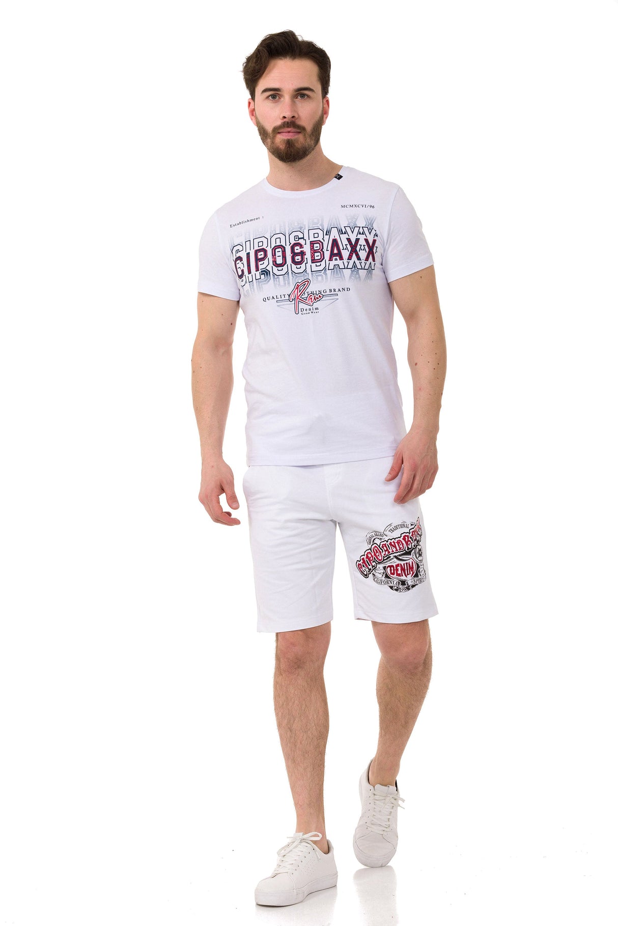 CK274 Men's Capri Casual Shorts