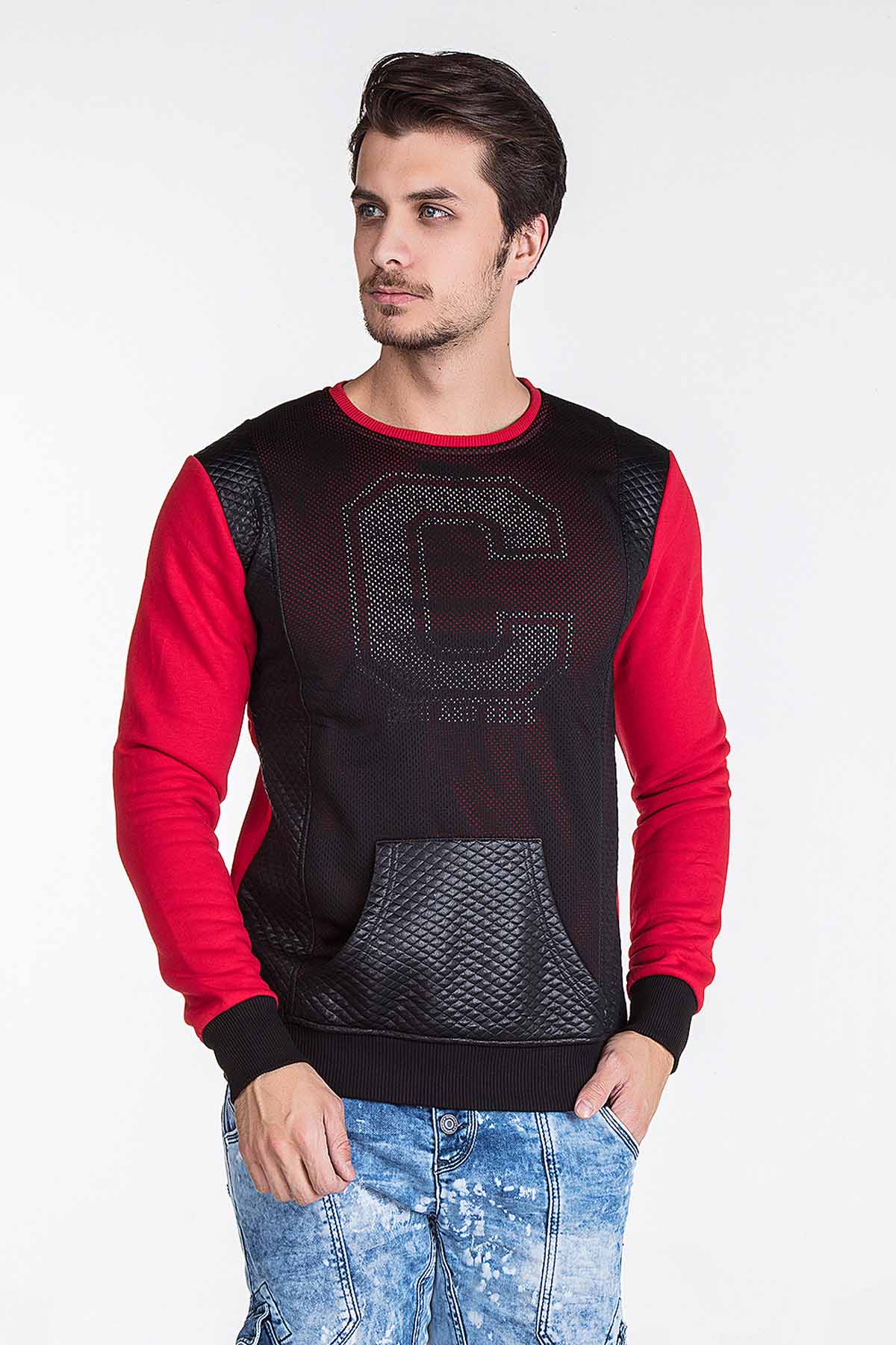 CL123 Men's Sweatshirt – Modern design with contrasting sleeves