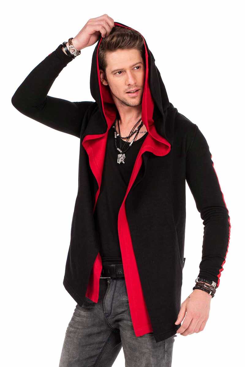 CL306 Men's Sweat Jacket with Practical Hood