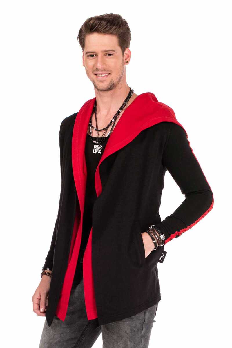 CL306 Men's Sweat Jacket with Practical Hood