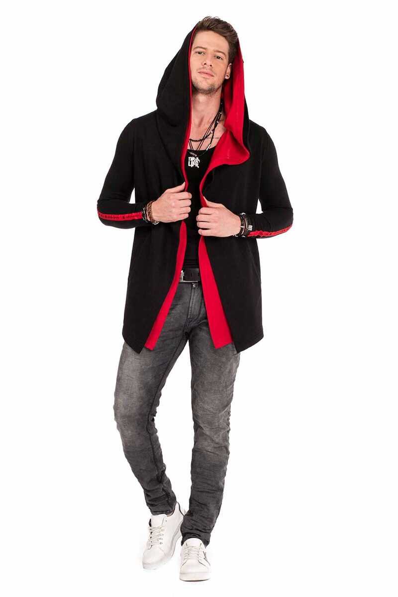 CL306 Men's Sweat Jacket with Practical Hood