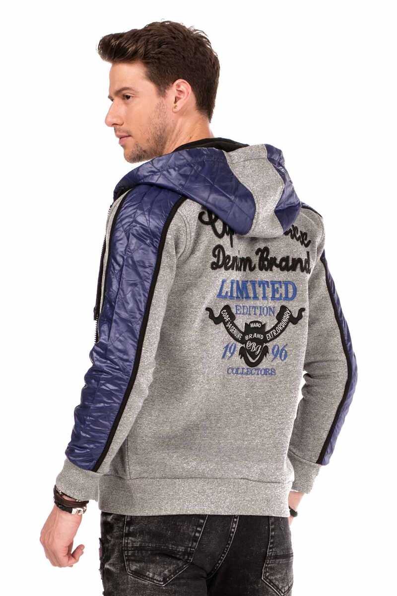 CL312 Men's Sweat Jacket with Nautical Elements